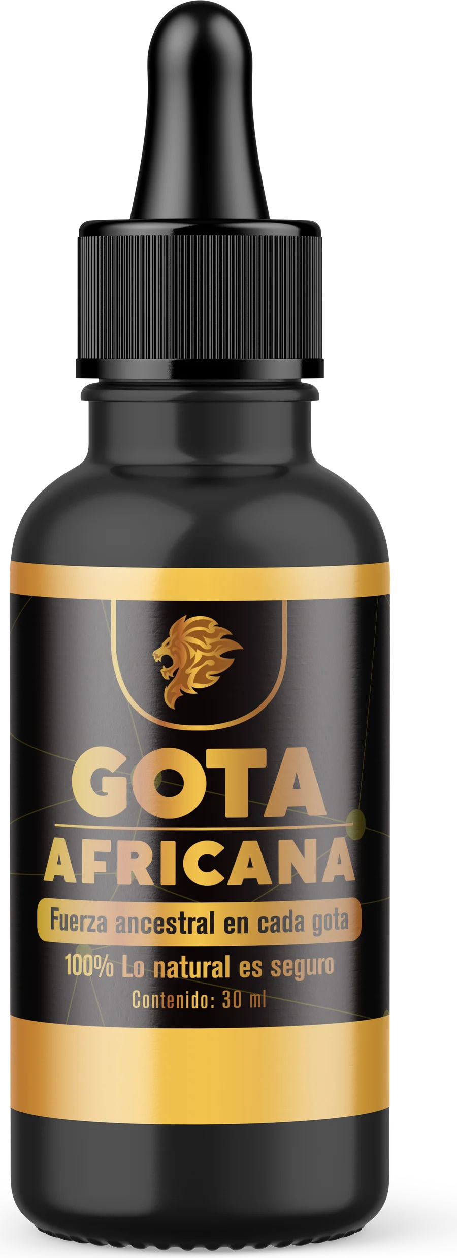 Gota Africana original en Colombia — Frasco de gotas (30ml) para tomar bajo la lengua