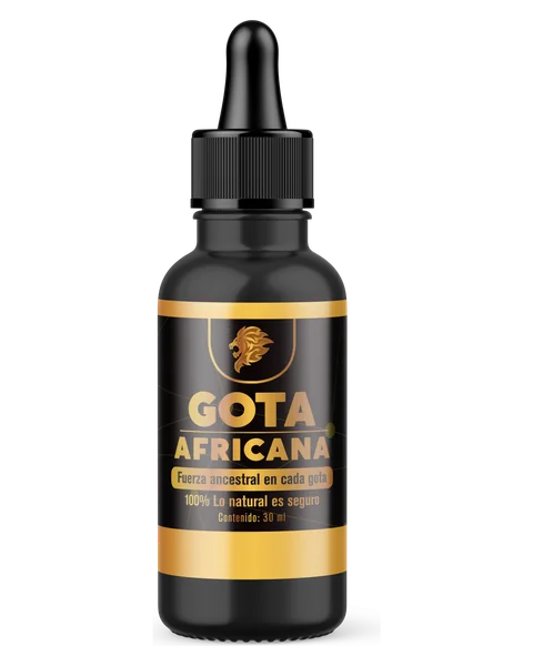 Gota Africana original en Colombia — Frasco de gotas (30ml) para tomar bajo la lengua